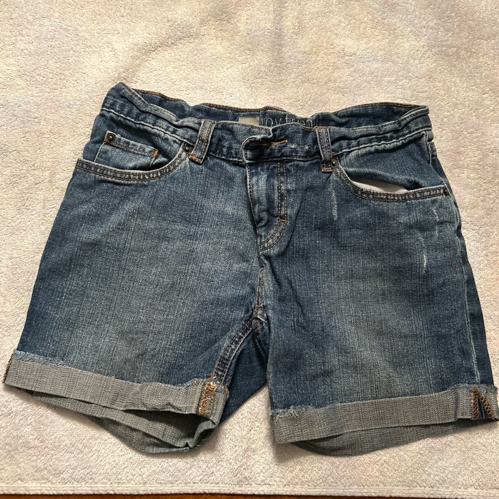 Maestro Ladies Size 2 Boyfriend Denim Shorts